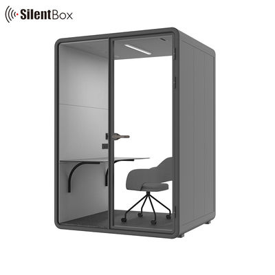 Indoor Two People Private Conference Small Soundproof Acoustic Cabinet Sound Insulation Privacy Pods