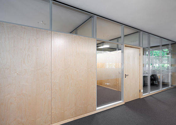 Melamin-Panel Festplatten-Trennwand für Büro maßgeschneiderte Größe