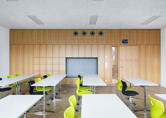 Umweltfreundlich demontierbare Festplattenwand aus Stahl feuerfestes Board Privatsphäre Tagung Wand