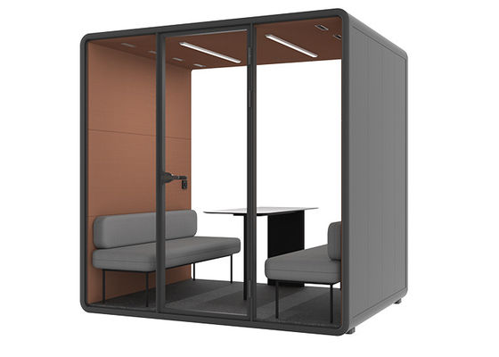 Steuerungspaneel Flexible Schalldichte Pods L Tagungsraum für Ausstellungen Komfort Sitze Kabine