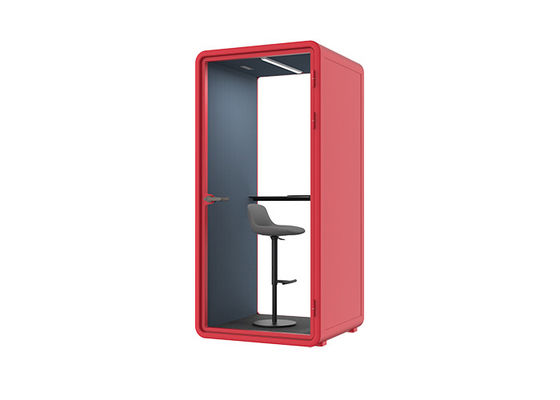 Einfach zu demontieren Büro-Meeting Pods Dauerhafte Telefonzelle 10mm Dicke Laminatglas