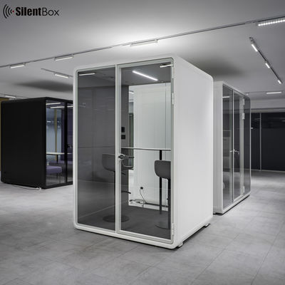 Büro-Akustik-Meeting Pod mit 100-240V/50-60Hz & 12V-USB-Stromversorgung Erhältlich in S, M, SL, L, XL Größen für 2 Personen