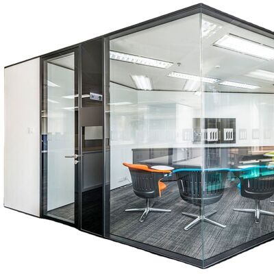 Modularen Trennwänden für Büroräume Aluminium Trennwände Raumgestaltung Büro Glas Trennwände